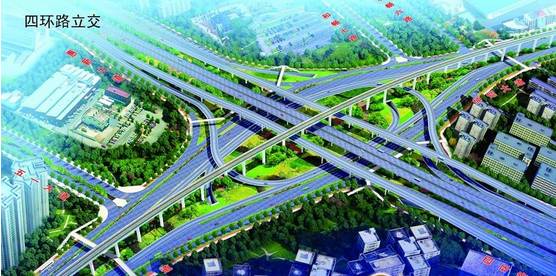 四環(huán)路仲愷大道交匯處將誕生全市最大立交橋！
